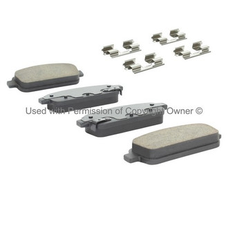 Quality-Built® - Premium New Ceramic Rear Disc Brake Pads
