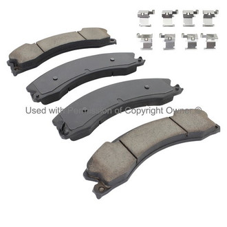 Quality-Built® - Premium New Ceramic Rear Disc Brake Pads