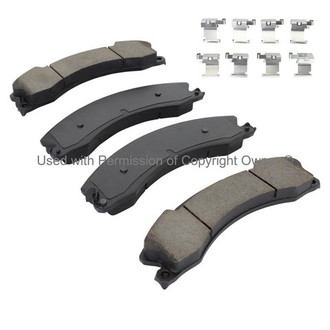Quality-Built® - Premium New Ceramic Rear Disc Brake Pads