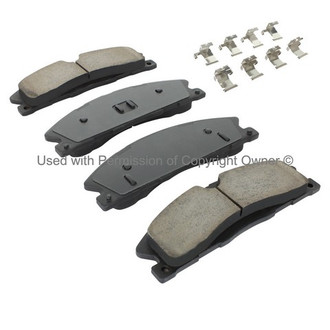 Quality-Built® - Premium New Ceramic Front Disc Brake Pads
