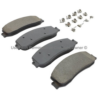 Quality-Built® - Premium New Semi-Metallic Front Disc Brake Pads