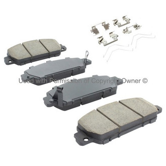 Quality-Built® - Premium New Semi-Metallic Front Disc Brake Pads