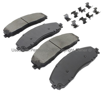Quality-Built® - Premium New Semi-Metallic Front Disc Brake Pads