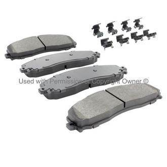 Quality-Built® - Premium New Semi-Metallic Rear Disc Brake Pads
