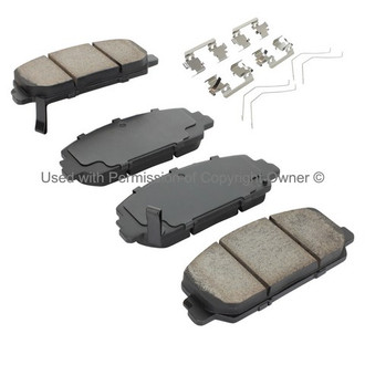 Quality-Built® - Premium New Ceramic Front Disc Brake Pads