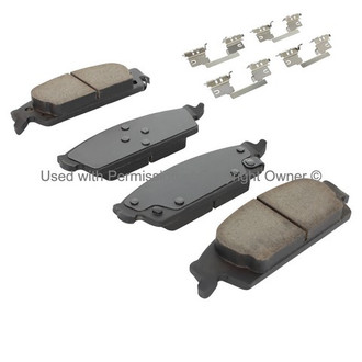 Quality-Built® - Premium New Ceramic Rear Disc Brake Pads