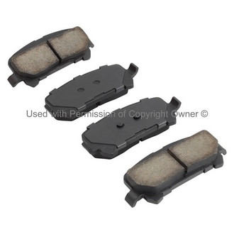 Quality-Built® - Premium New Ceramic Rear Disc Brake Pads