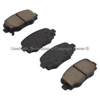 Quality-Built® - Premium New Ceramic Rear Disc Brake Pads