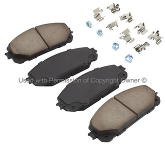 Quality-Built® - Premium New Ceramic Front Disc Brake Pads