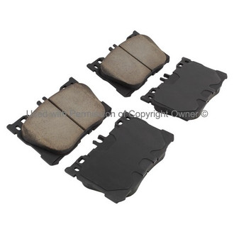 Quality-Built® - Premium New Ceramic Front Disc Brake Pads
