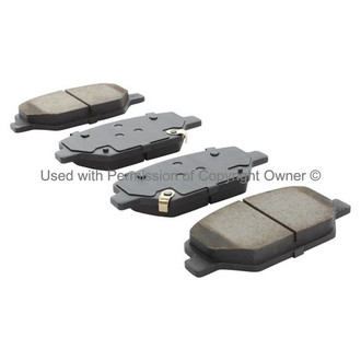 Quality-Built® - Premium New Ceramic Front Disc Brake Pads