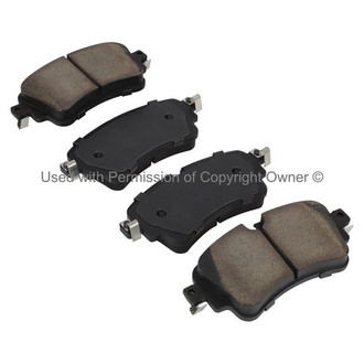 Quality-Built® - Premium New Ceramic Rear Disc Brake Pads