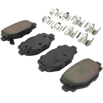 Quality-Built® - Premium New Ceramic Rear Disc Brake Pads