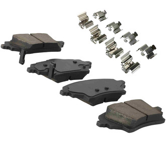 Quality-Built® - Premium New Ceramic Rear Disc Brake Pads
