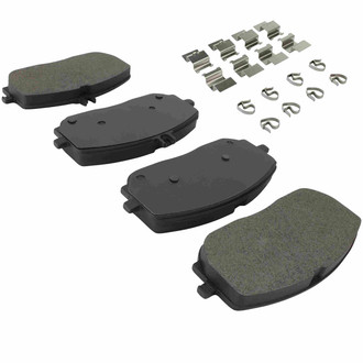 Quality-Built® - Premium New Semi-Metallic Front Disc Brake Pads