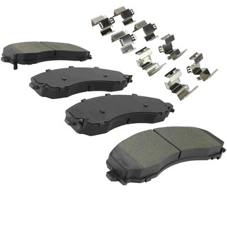 Quality-Built® - Premium New Semi-Metallic Front Disc Brake Pads