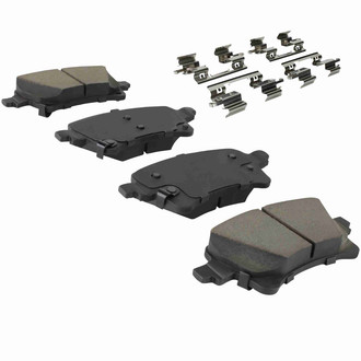 Quality-Built® - Premium New Ceramic Rear Disc Brake Pads