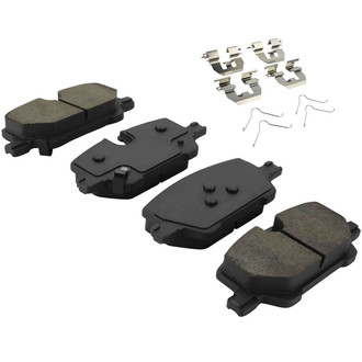 Quality-Built® - Premium New Ceramic Rear Disc Brake Pads