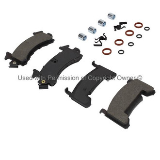 Quality-Built® - Work Force New Semi-Metallic Front Disc Brake Pads