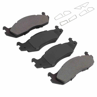 Quality-Built® - Work Force New Semi-Metallic Front Disc Brake Pads