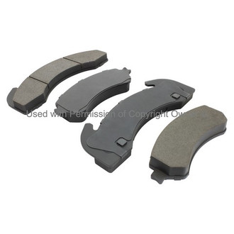 Quality-Built® - Work Force New Semi-Metallic Rear Disc Brake Pads
