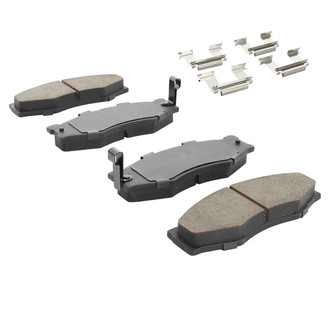 Quality-Built® - Work Force New Semi-Metallic Front Disc Brake Pads