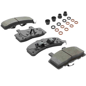 Quality-Built® - Work Force New Semi-Metallic Front Disc Brake Pads