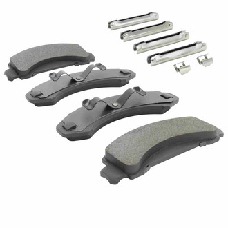 Quality-Built® - Work Force New Semi-Metallic Front Disc Brake Pads