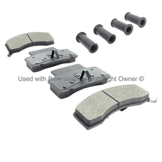 Quality-Built® - Work Force New Semi-Metallic Front Disc Brake Pads