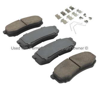Quality-Built® - Work Force New Semi-Metallic Rear Disc Brake Pads