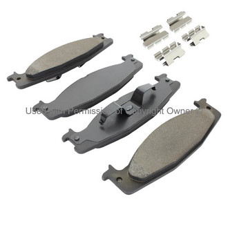 Quality-Built® - Work Force New Semi-Metallic Front Disc Brake Pads