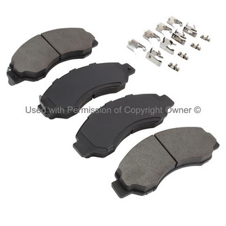 Quality-Built® - Work Force New Semi-Metallic Front Disc Brake Pads