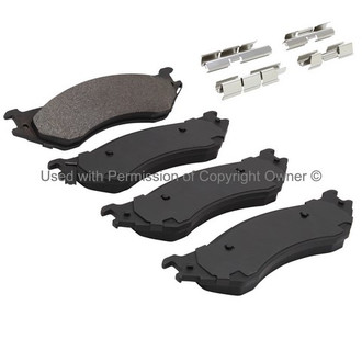 Quality-Built® - Work Force New Semi-Metallic Front Disc Brake Pads