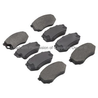 Quality-Built® - Work Force New Semi-Metallic Front Disc Brake Pads