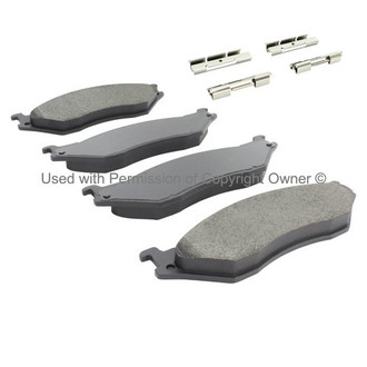 Quality-Built® - Work Force New Semi-Metallic Front Disc Brake Pads