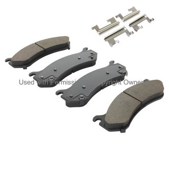 Quality-Built® - Work Force New Semi-Metallic Rear Disc Brake Pads