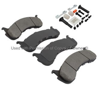 Quality-Built® - Work Force New Semi-Metallic Disc Brake Pads