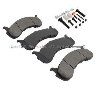 Quality-Built® - Work Force New Semi-Metallic Disc Brake Pads