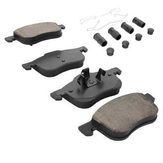 Quality-Built® - Work Force New Semi-Metallic Front Disc Brake Pads