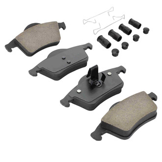 Quality-Built® - Work Force New Semi-Metallic Rear Disc Brake Pads