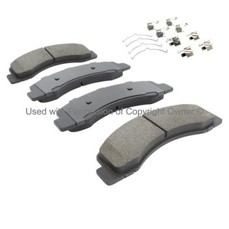 Quality-Built® - Work Force New Semi-Metallic Front Disc Brake Pads
