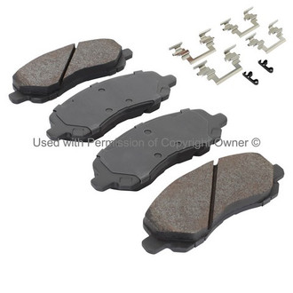 Quality-Built® - Work Force New Semi-Metallic Front Disc Brake Pads
