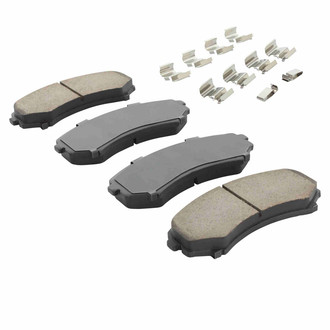 Quality-Built® - Work Force New Semi-Metallic Front Disc Brake Pads