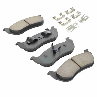 Quality-Built® - Work Force New Semi-Metallic Rear Disc Brake Pads