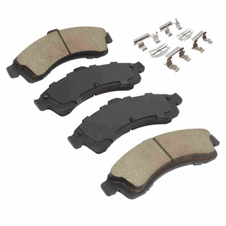 Quality-Built® - Work Force New Semi-Metallic Front Disc Brake Pads