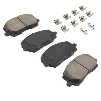 Quality-Built® - Work Force New Semi-Metallic Front Disc Brake Pads