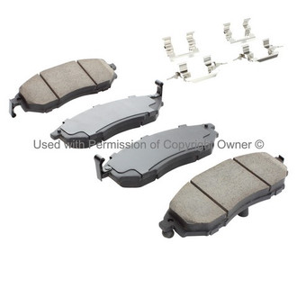 Quality-Built® - Work Force New Semi-Metallic Front Disc Brake Pads