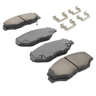 Quality-Built® - Work Force New Semi-Metallic Front Disc Brake Pads