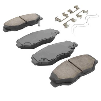 Quality-Built® - Work Force New Semi-Metallic Front Disc Brake Pads