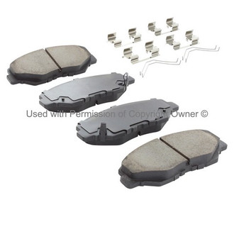 Quality-Built® - Work Force New Semi-Metallic Front Disc Brake Pads